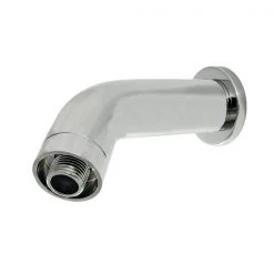 Kingston Brass K850E6 6-Inch Brass Shower Arm with Flange, Polished Nickel