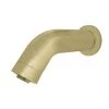 Kingston Brass K850E7 6-Inch Brass Shower Arm with Flange, Brushed Brass