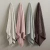 Ella Jayne Turkish Cotton 6 Piece Ensemble Towel Set - Brown