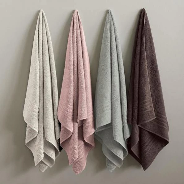 Turkish Cotton 6 Piece Ensemble Towel Set – Brown