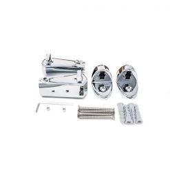 Preferred Bath Accessories 60" Fixed Straight Oval Shower Rod, Bright Polished Stainless Steel 5 60" Fixed Straight Oval Shower Rod, Bright Polished Stainless Steel