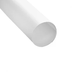 Prime-Line 60 in. White Plastic Shower Rod Cover