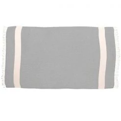 Deerlux 100% Cotton Turkish Bath Towel, 40 x 70 Diamond Peshtemal, Gray 8 100% Cotton Turkish Bath Towel, 40 x 70 Diamond Peshtemal, Gray
