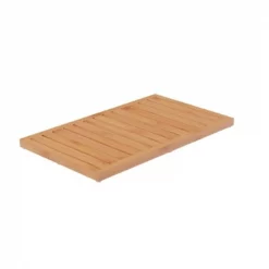 Hastings Home Bamboo Non-Slip Open Slatted Bathmat 4 Hastings Home Bamboo Non-Slip Open Slatted Bathmat