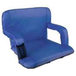 Hastings Home Extra Wide Stadium Chair – Blue