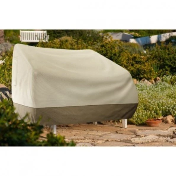 Outdoor Cover for Loveseat, Sofa, Bench, Heavy Duty Water Resistant with Vent and Custom Fit 58-inch