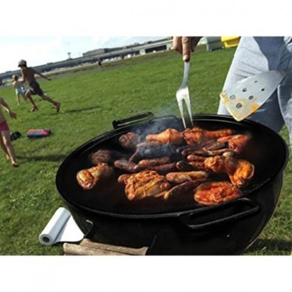 Hastings Home 14-Inch Cast Iron Pizza Pan- Round Skillet for Cooking, Baking and Grilling