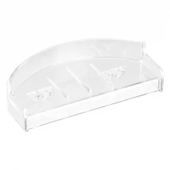 Oak Brook 4003586 Plastic Soap Dish; Clear