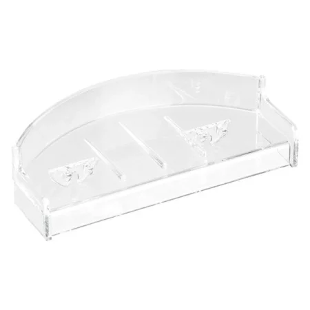 Oak Brook 4003586 Plastic Soap Dish; Clear