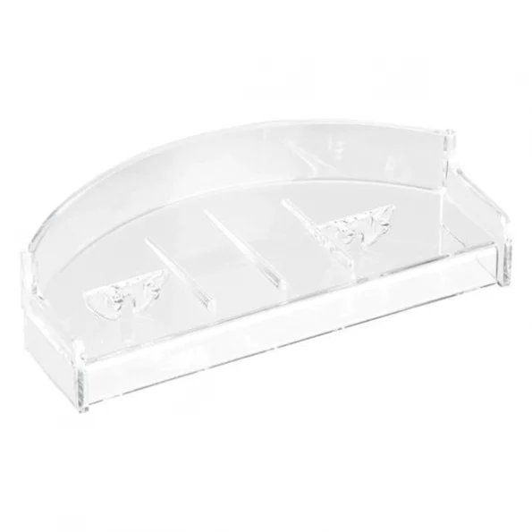 Oak Brook 4003586 Plastic Soap Dish; Clear 1 Oak Brook 4003586 Plastic Soap Dish; Clear
