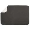 Interdesign 6032496 IDry Polyester Drying Mat; Black