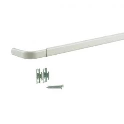Kenney Manufacturing KN510 18 to 30 in. Heavy Duty Curtain Rod White