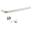 Kenney Manufacturing KN512 46 to 84 in. Heavy Duty Curtain Rod White