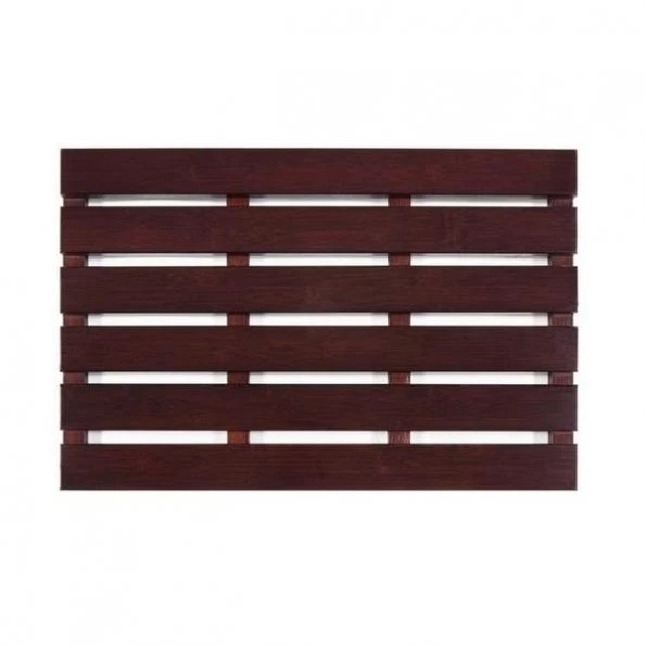 Anji Mountain AMB0192-1624 16 x 24 in. Bamboo Bath & Sauna Mat – Cherry