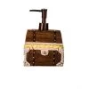 Borders Unlimited 90025 Pirates Treasure Chest Lotion & Soap Dispenser; Rustic