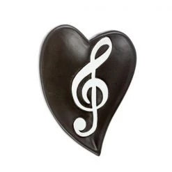 Borders Unlimted 70034 Music Heart Soap Dish