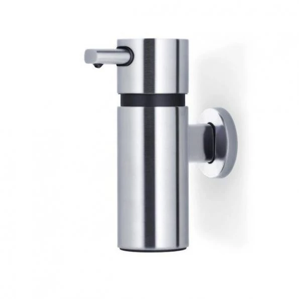 Blomus 68804 Stainless Steel Wall-Mounted Soap Dispenser; Matte