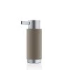 Livingquarters Stainless Steel Matt Ara Soap Disp; Taupe