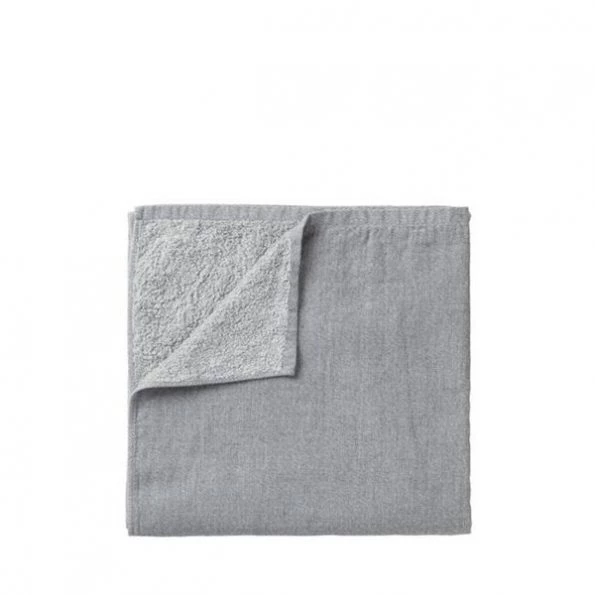 Blomus 69099 13 x 31 in. Kisho Reversible Hand Towel; Magnet Melange 1 Blomus 69099 13 x 31 in. Kisho Reversible Hand Towel; Magnet Melange