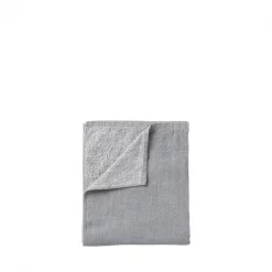 Blomus 69101 13 x 16 in. Kisho Reversible Guest Hand Towel; Magnet Melange