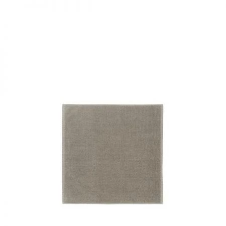 Blomus 69148 22 x 22 in. Piana Cotton Bath Mat; Satellite
