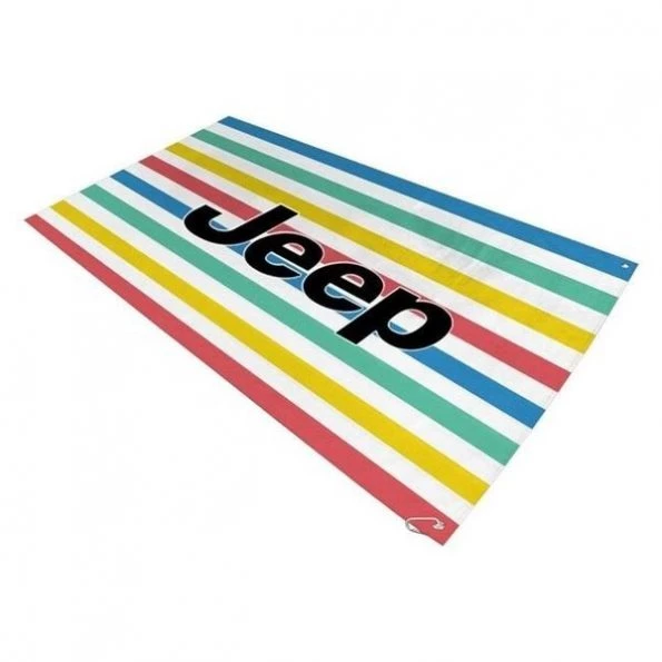 Seat Armour T2GOMULTI Jeep Cabana Stripe Multicolor Towel
