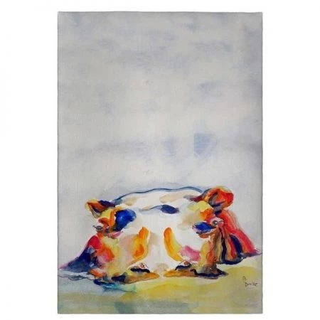 Betsy Drake GT157 Hippo Guest Towel - 20 x 20 in.