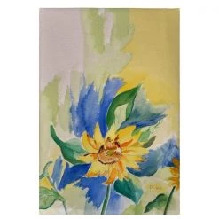 Betsy Drake GT200 Sunflowers Guest Towel – 20 x 20 in.