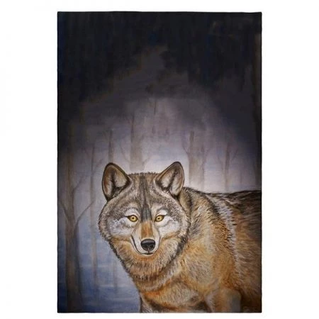 Betsy Drake GT315 Wolf Guest Towel - 20 x 20 in.