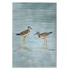 Betsy Drake GT430 Yellow Legs Guest Towel - 20 x 20 in.