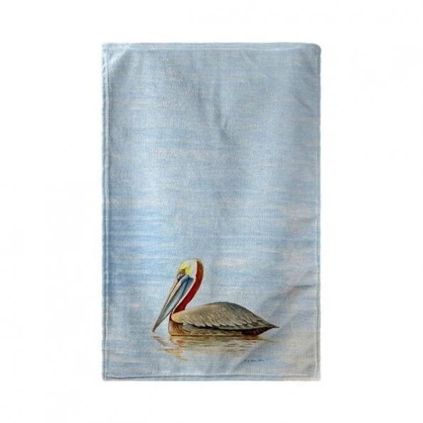 Betsy Drake BT807 30 x 50 in. Summer Pelican Beach Towel 1 Betsy Drake BT807 30 x 50 in. Summer Pelican Beach Towel