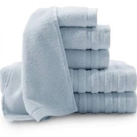 Baltic Linen Sobel Westex Pure Elegance 100-Percent Turkish Cotton 6-Piece Luxury Towel Set - Light Blue