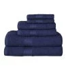 Sobel Westex Egyptian Majestic Heavy Weight 100-Percent Cotton 6-Piece Towel Set - Medieval Blue