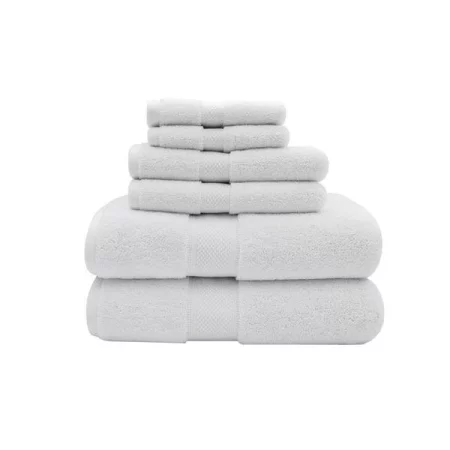 Sovilla Sobel Westex 100-Percent Combed Cotton 800gsm 6-Piece Towel Set - White