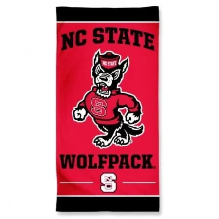 Wincraft North Carolina State Wolfpack Towel 30x60 Beach Style