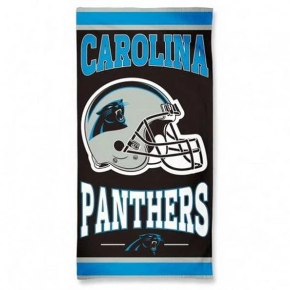 Carolina Panthers Towel 30×60 Beach Style