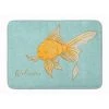 Carolines Treasures BB8551RUG Gold Fish Welcome Machine Washable Memory Foam Mat