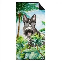 Carolines Treasures CK3001TWL3060 30 x 60 in. Scottish Terrier Premium Beach Towel