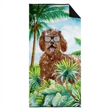 Carolines Treasures CK3010TWL3060 30 x 60 in. Labradoodle Premium Beach Towel