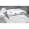 Carnation Home Fashions TM-BAM-26 16 x 32 in. Bamboo Look Vinyl Bath Tub Mat in Super Clear