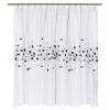Carnation Home Fashions FSCXL-DO Dots Fabric Shower Curtain in Multi-Color