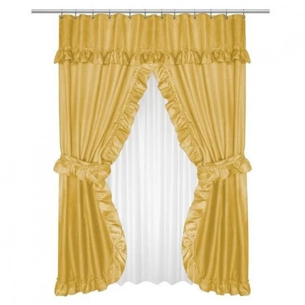 Carnation Home Fashions FSCD-L-02 21 x 34 in. Tie Dye Paper Shag Cotton & Poly Blend Bath Mat in Mineral Blue