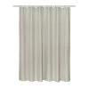 Carnation Home Fashions FSC18-HX84-03 70 x 72 in. Grace Jacquard Shower Curtain in White