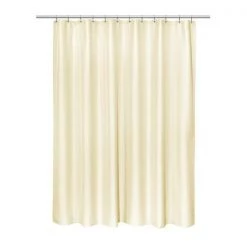 Carnation Home Fashions FSC18-HX84-08 70 x 84 in. Grace Jacquard Shower Curtain in Silver