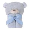 Stephan Baby 258107 Blue Bear Hooded Towel - Pack of 2