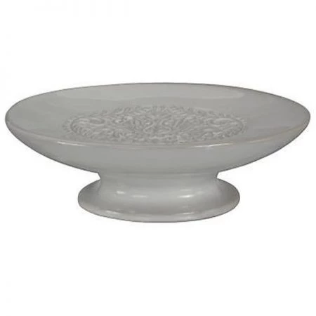 Creative Bath Products Creative Bath HER56GRY 6.50 x 4.50 x 2.50 in. Soap Dish