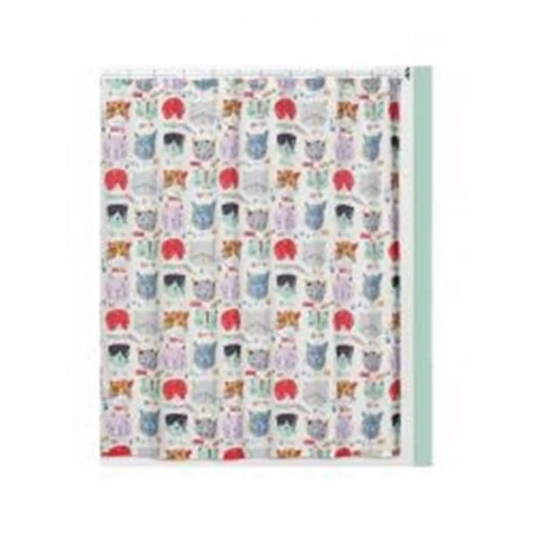 Creative Bath Products Creative Bath S1244MULT 72 x 72 x .25 in. Clear Pocket Shower Curtain 1 Creative Bath S1244MULT 72 x 72 x .25 in. Clear Pocket Shower Curtain