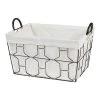 Creative Bath Products Creative Bath 32939 Greenwich Wire Large Basket; Black