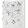 Creative Bath Products Creative Bath S1272NAT Pressed Leaves Shower Curtain; Natural