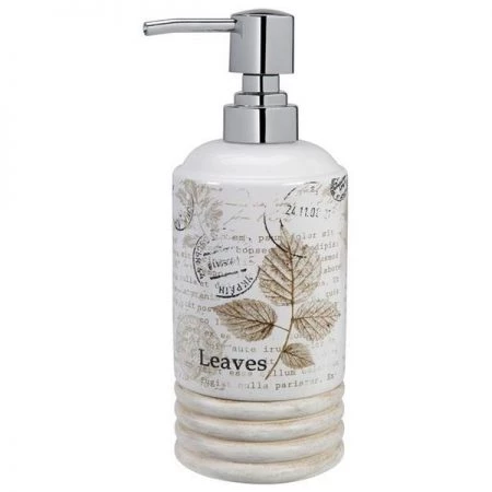 Creative Bath Products Creative Bath PRL59NAT Pressed Leaves Lotion Pump; Natural
